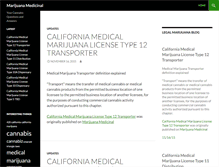 Tablet Screenshot of marijuana-medicinal.com